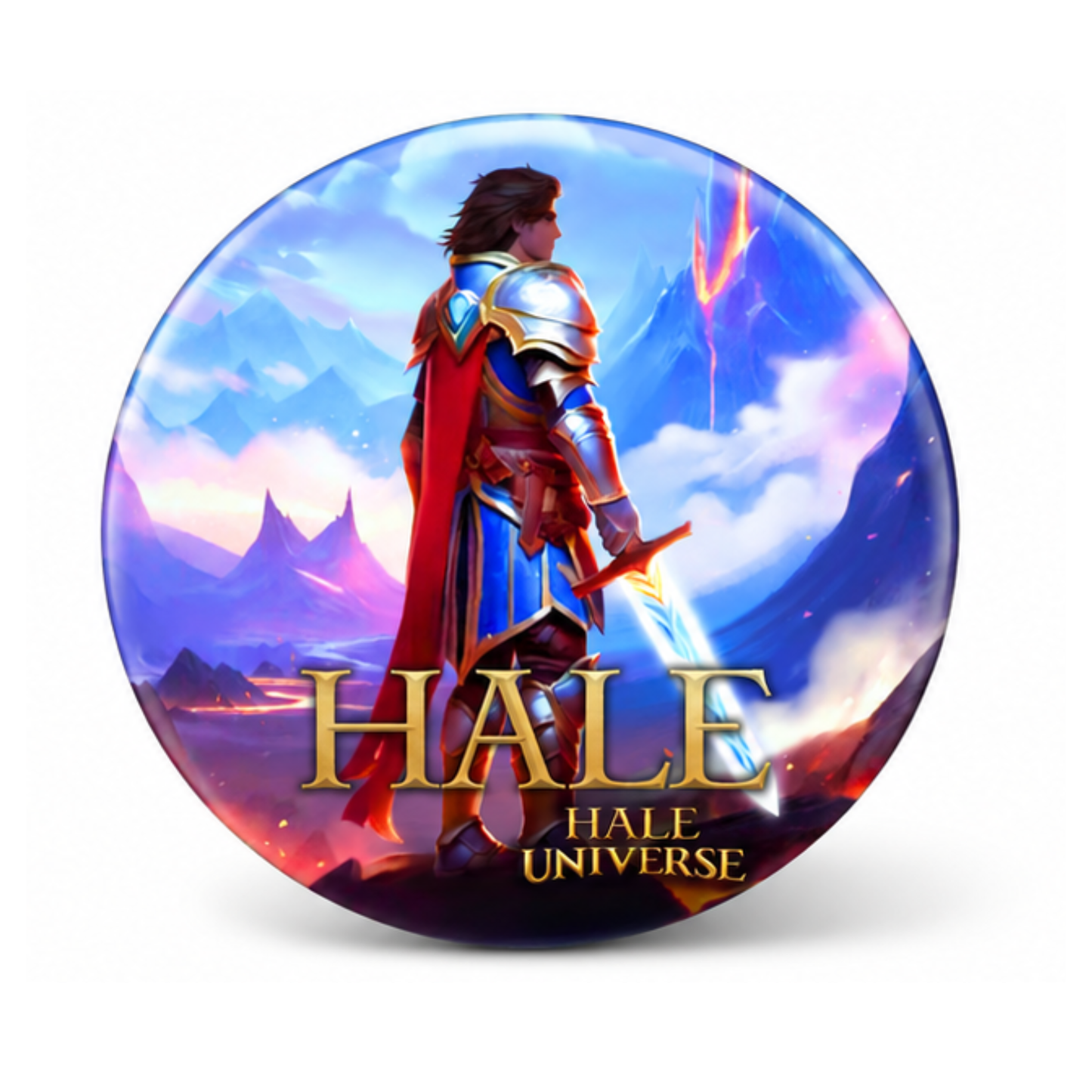 Hale, Destroyer of Worlds - Pin Button