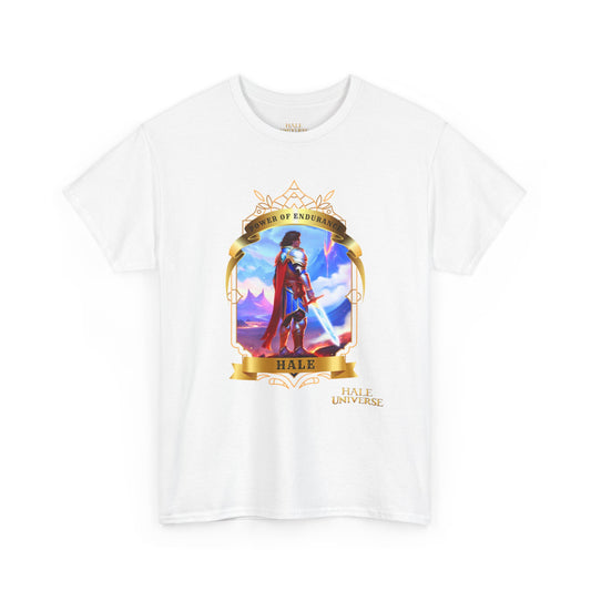 Hale Epic, Power of Endurance - Graphic Cotton T-Shirt- White- Unisex