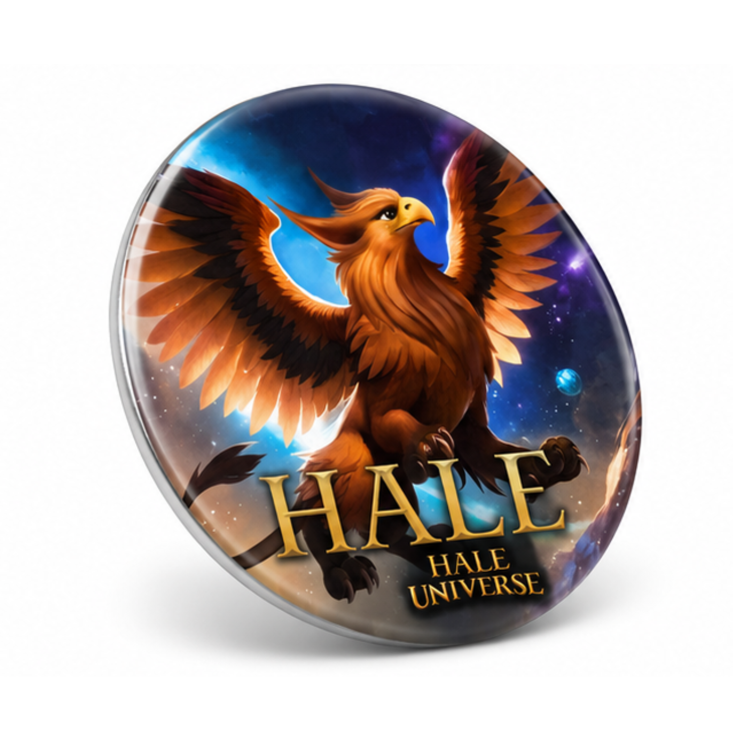 Hale, Griffin Form - Pin Button