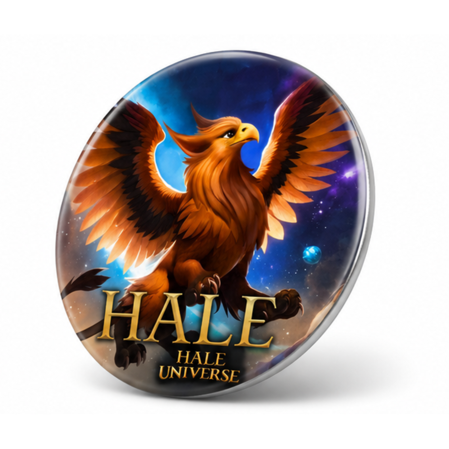 Hale, Griffin Form - Pin Button