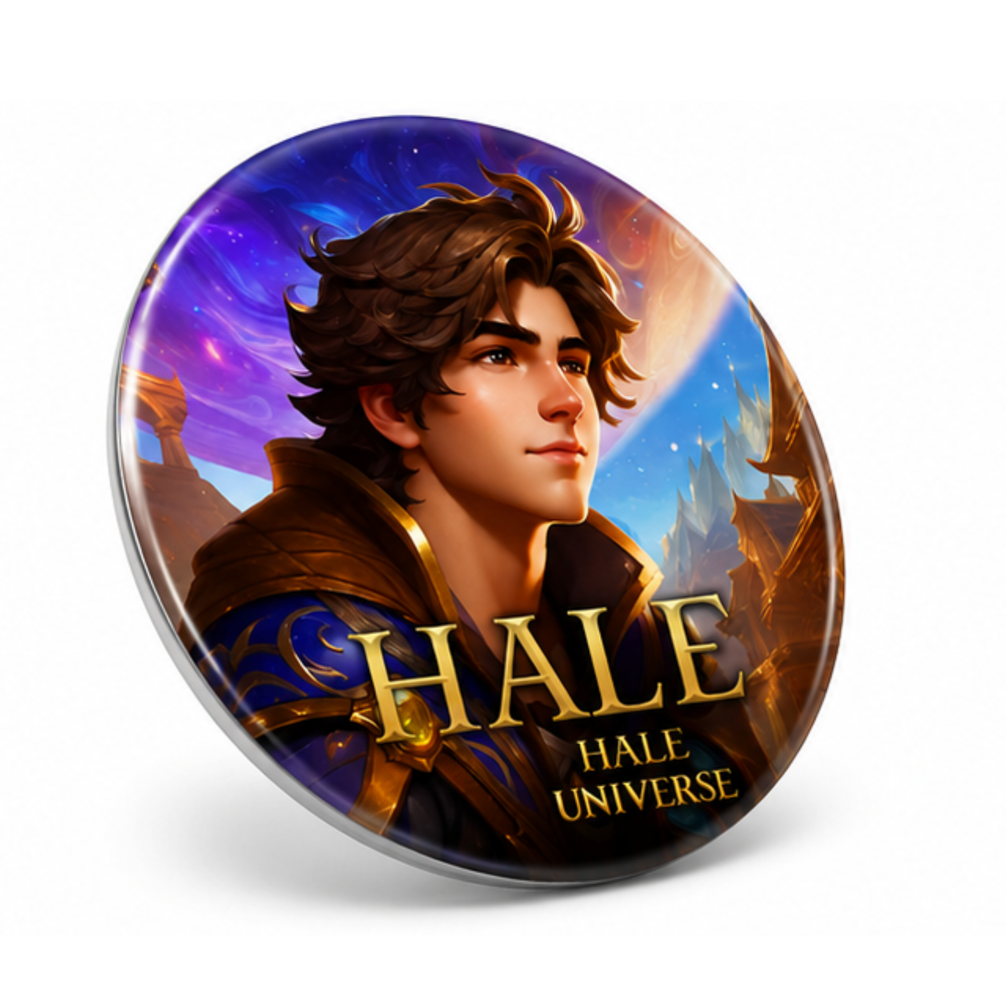 Hale, Human Form - Pin Button