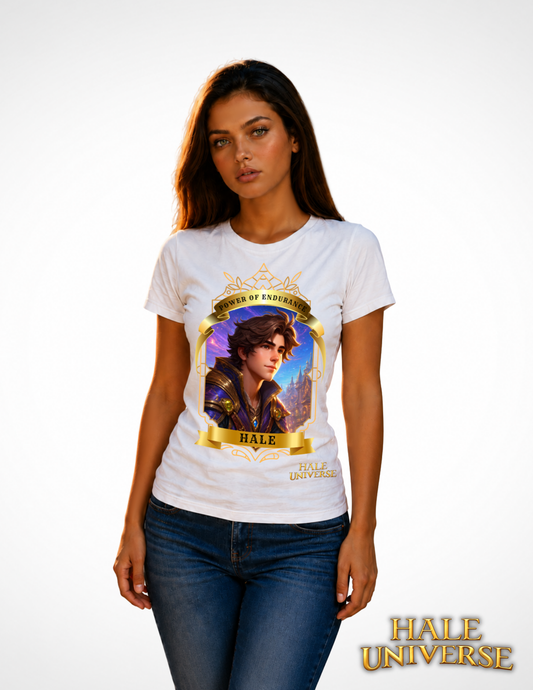 Hale, Power of Endurance - Graphic T- Shirt - White- Unisex