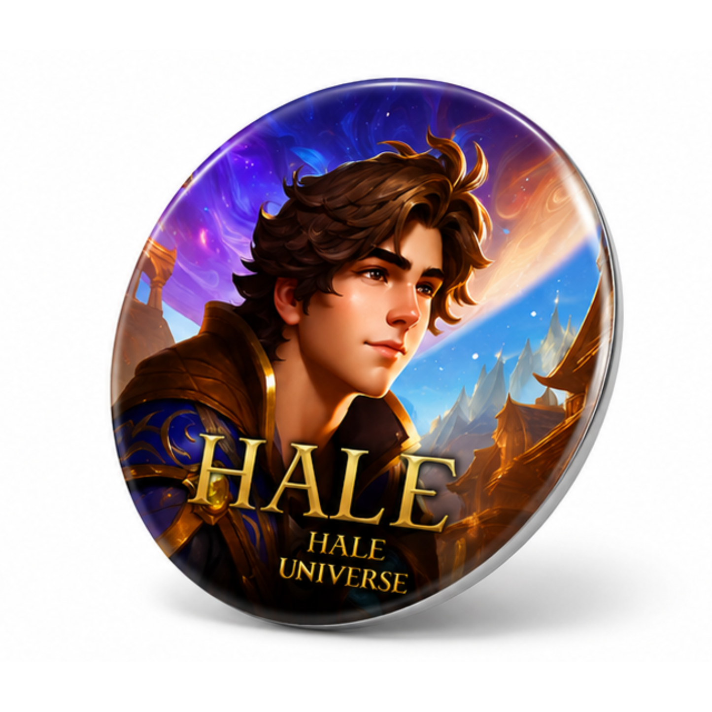 Hale, Human Form - Pin Button
