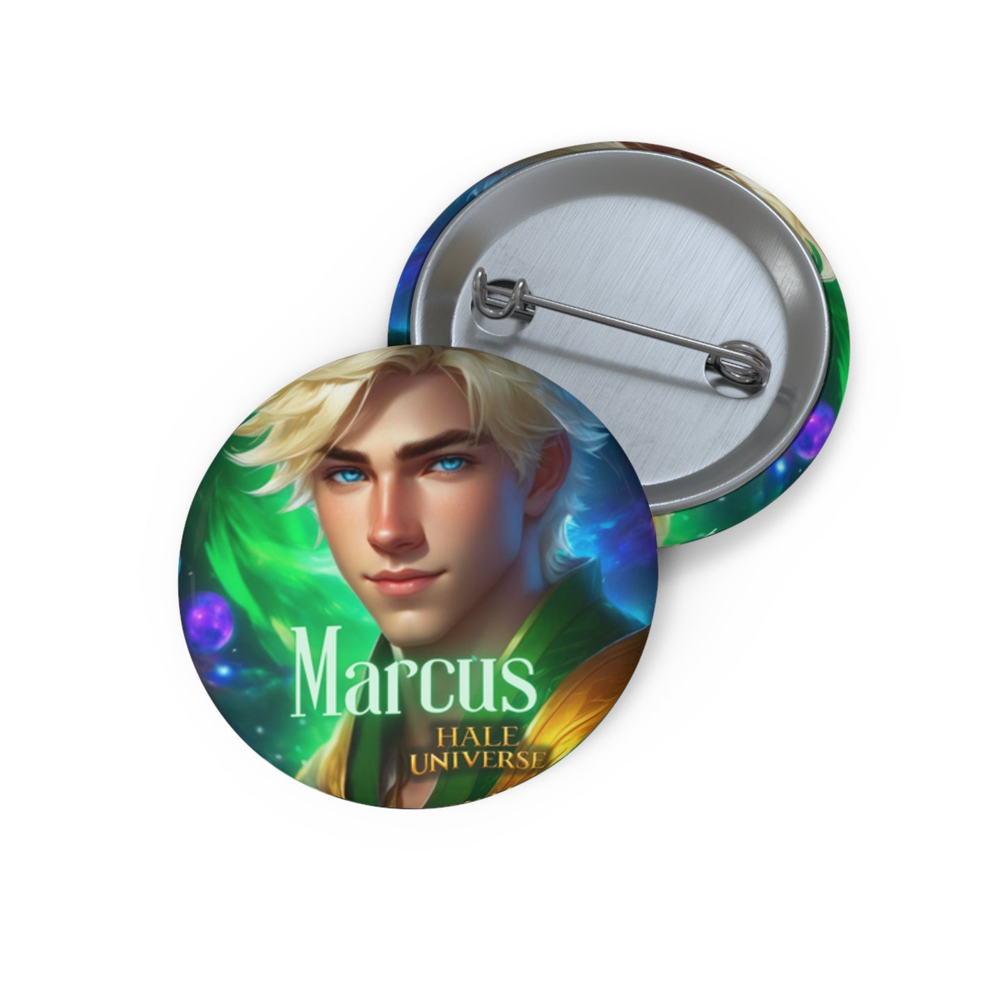 Marcus, The Moon-Seer Prophet - Pin Button