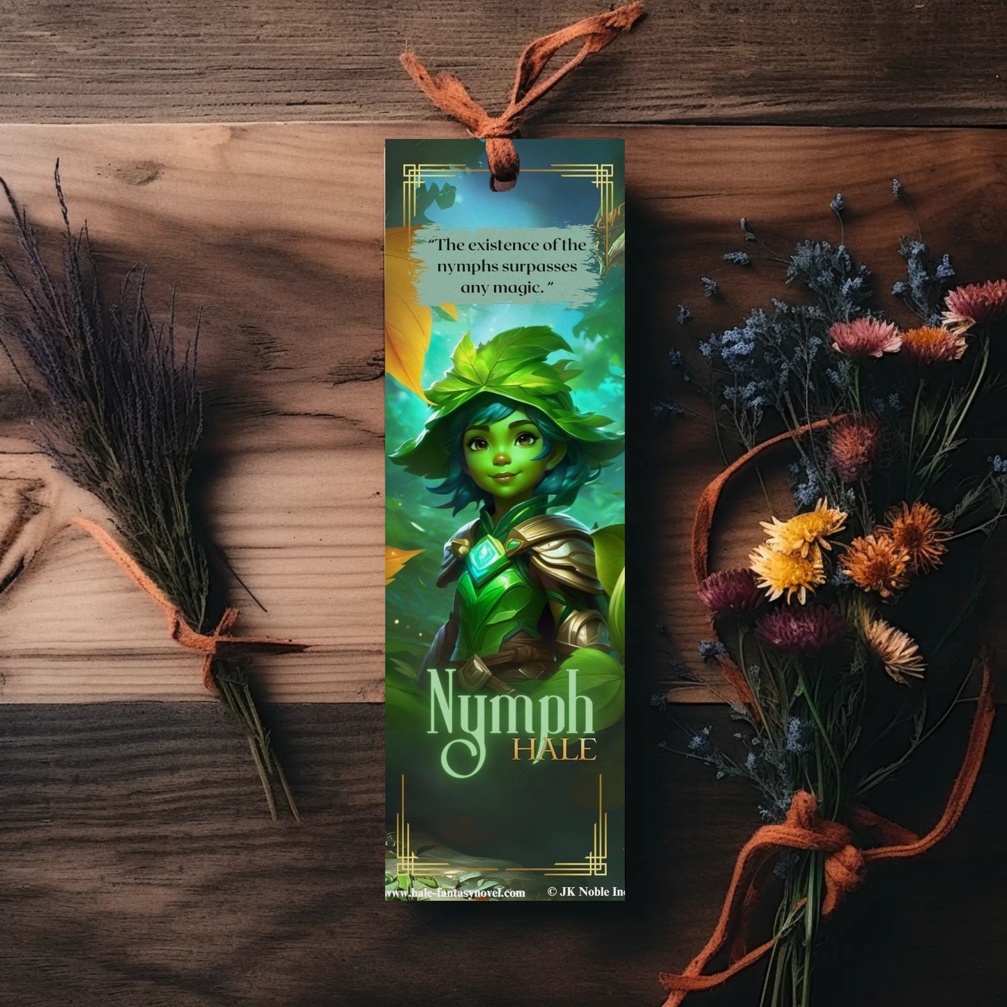 Nymph and Harpy - Bookmark-HALE