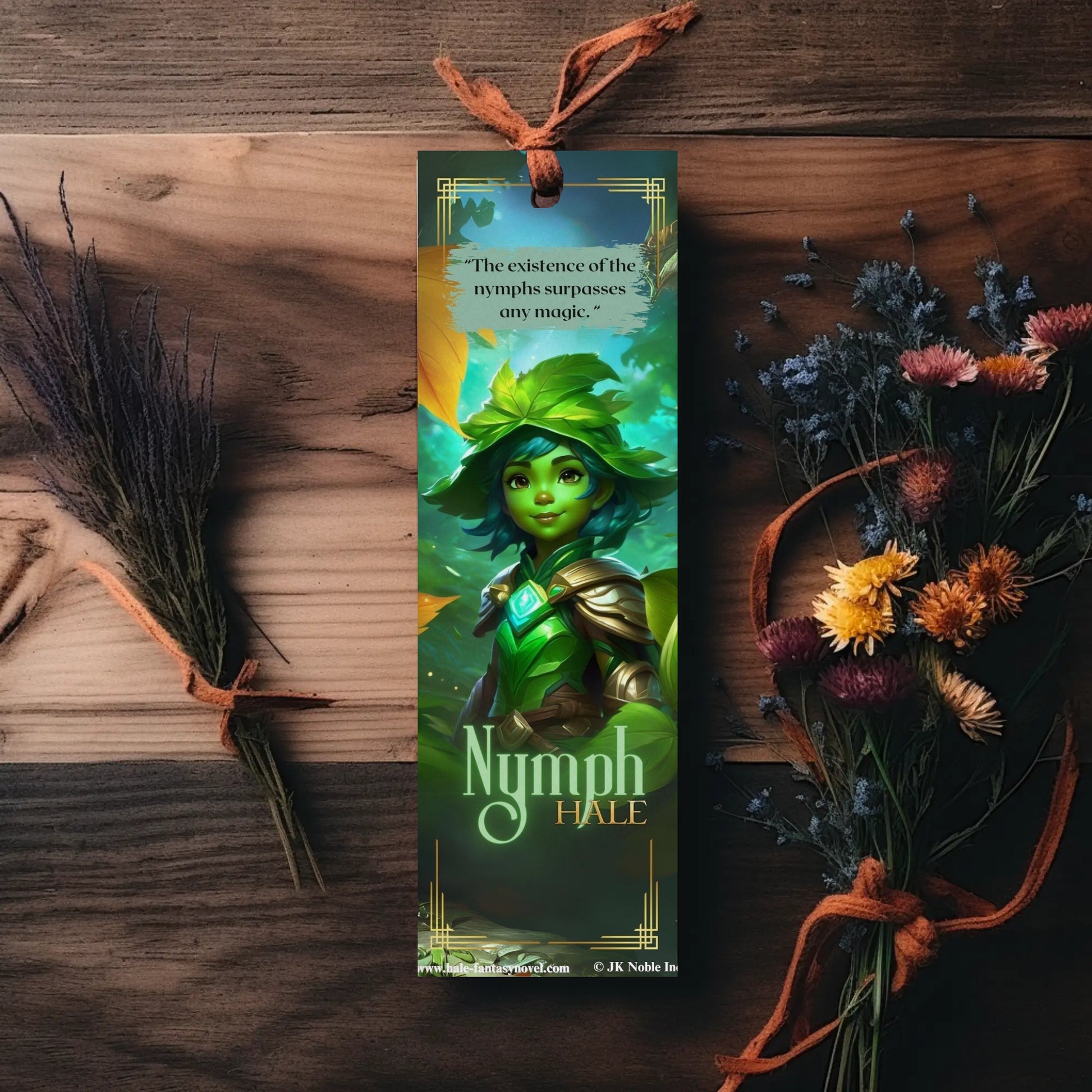 Nymph and Harpy - Bookmark-HALE