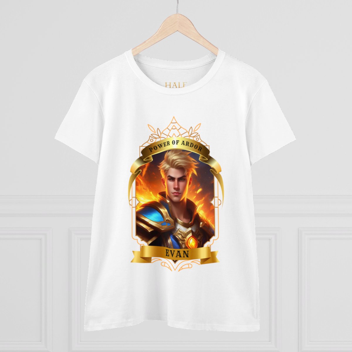 Evan, Power Of Ardor -  Juniors'  Graphic T-Shirt