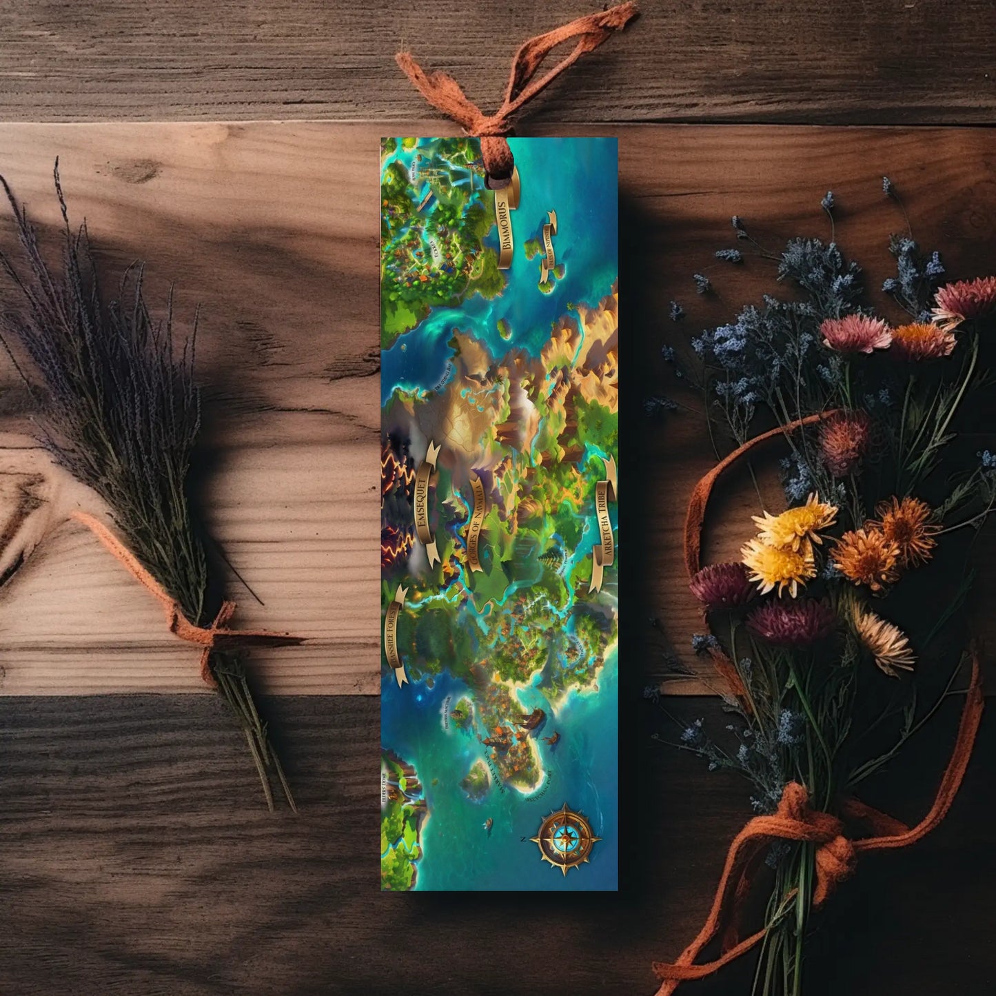 Map of the Extraordinary Division of Malphora - Bookmark-HALE