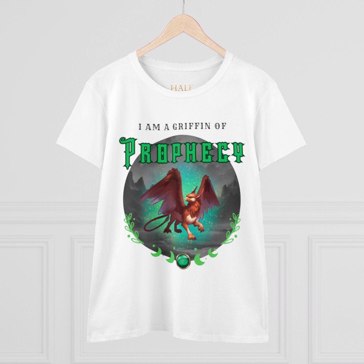 "I Am A Griffin Of Prophecy"- Graphic Cotton Tee