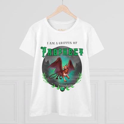 "I Am A Griffin Of Prophecy"- Graphic Cotton Tee
