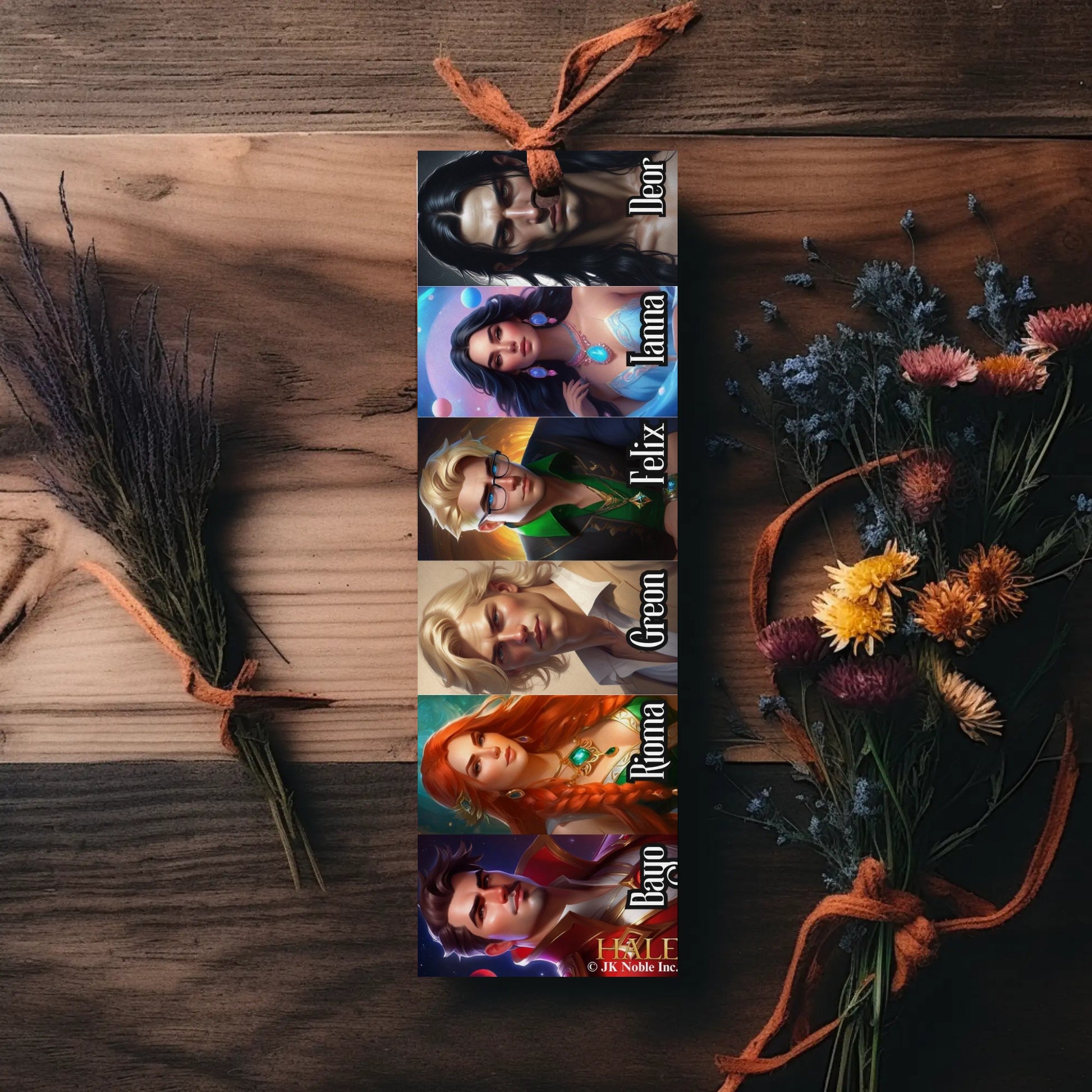 Griffin Characters - Bookmark-HALE