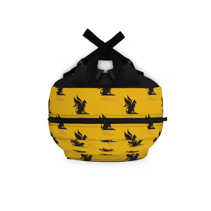HALE  Logo Backpack - Yellow-HALE