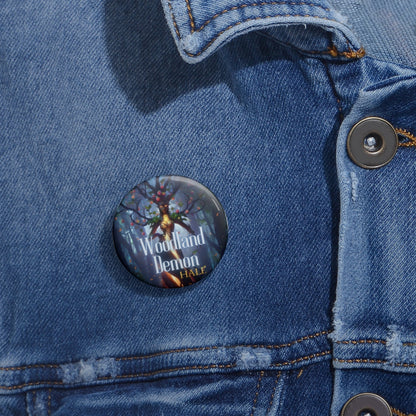 Woodland Demon Pin Button-HALE