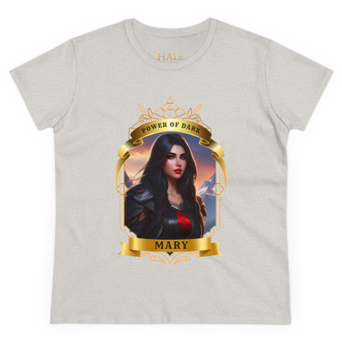 Mary, Power of Dark -  Unisex Graphic Cotton Tee-HALE