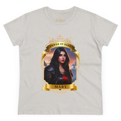 Mary, Power of Dark -  Unisex Graphic Cotton Tee-HALE