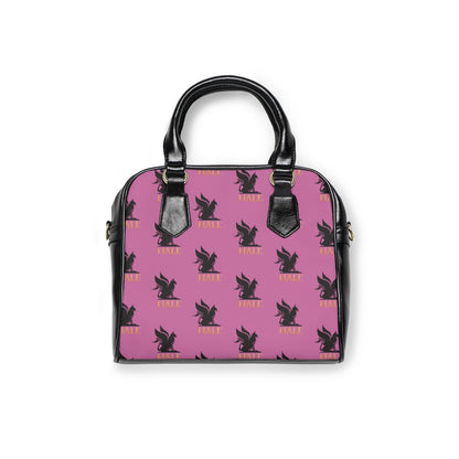 HALE Icon - Shoulder Handbag - Pink-HALE