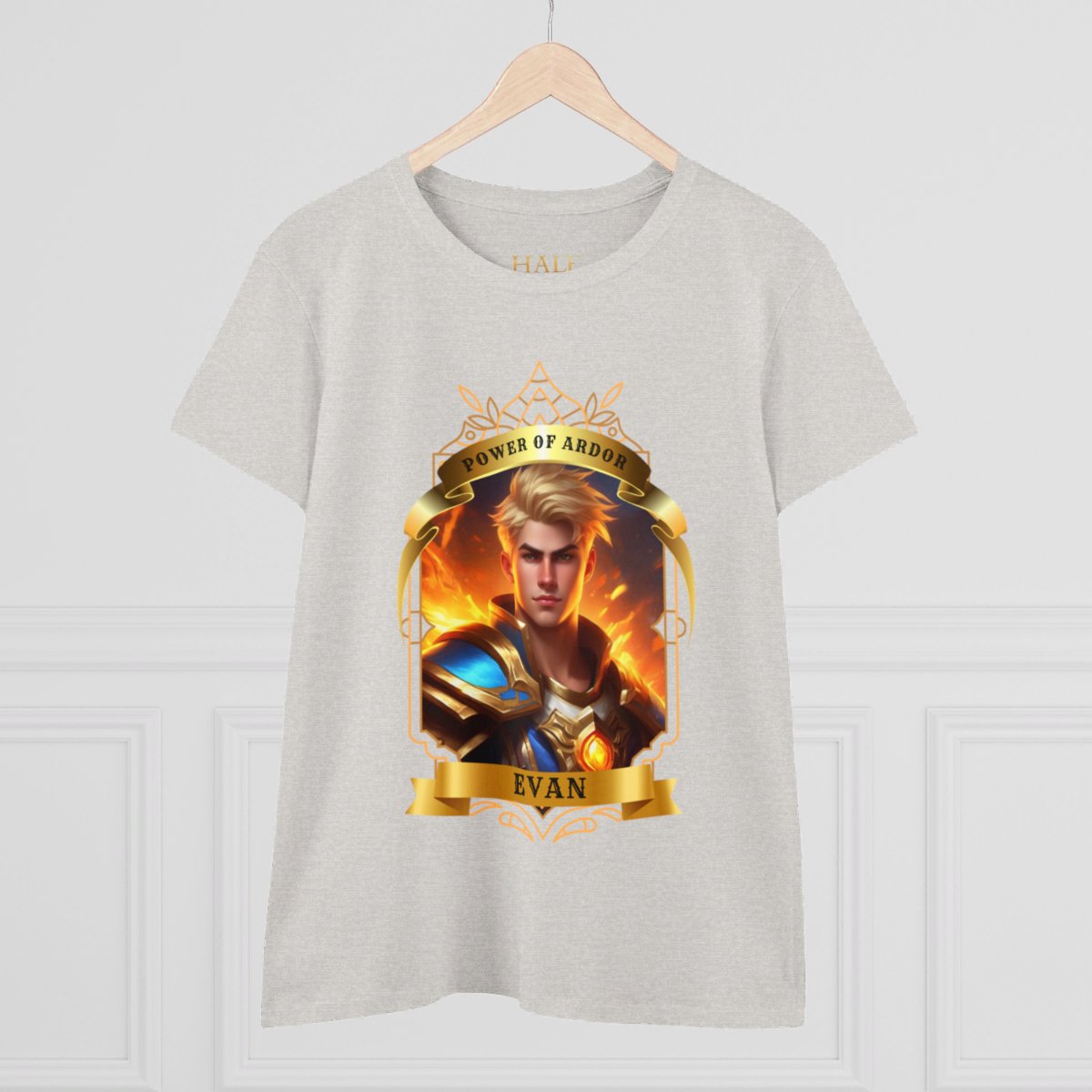 Evan, Power Of Ardor -  Juniors'  Graphic T-Shirt