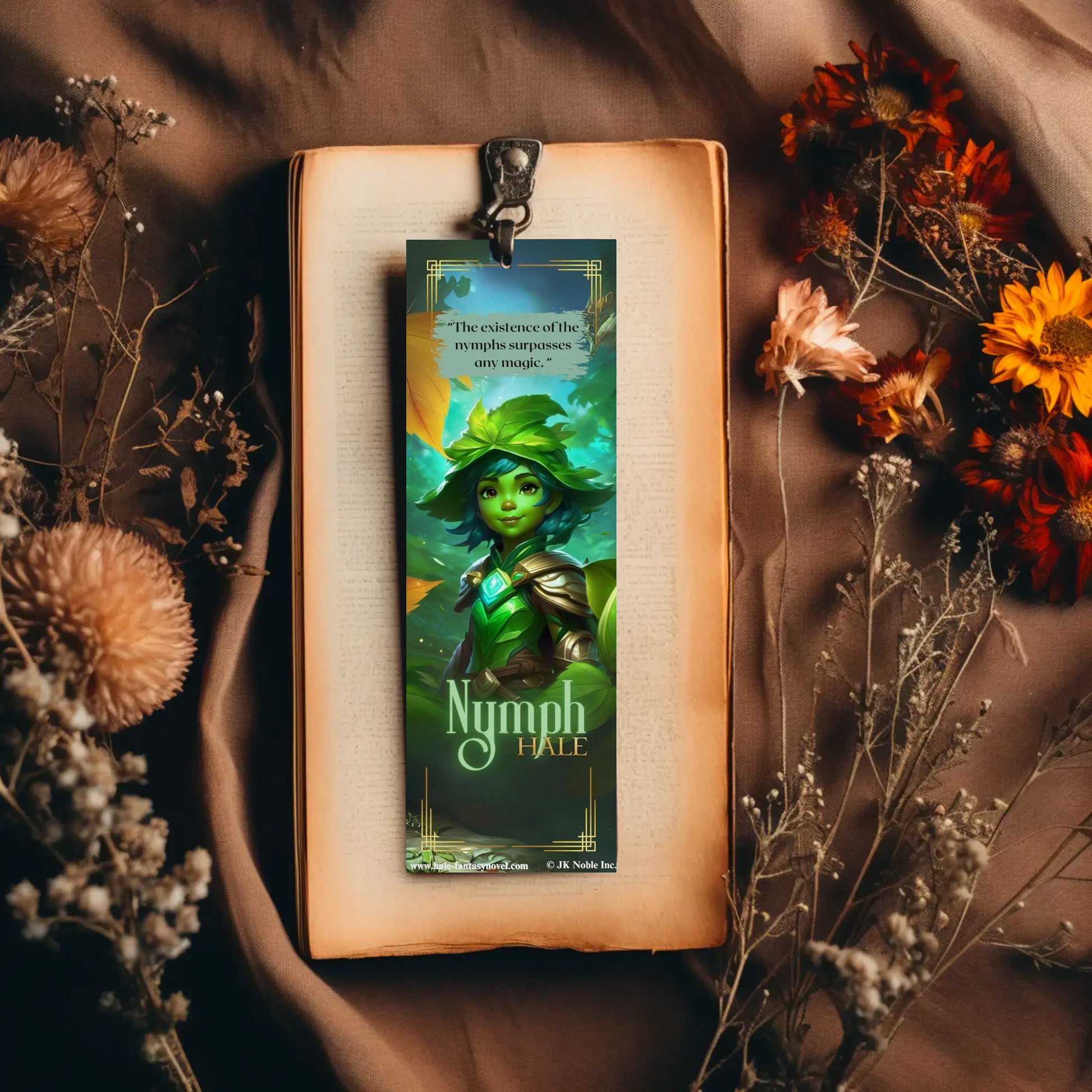 Nymph and Harpy - Bookmark-HALE