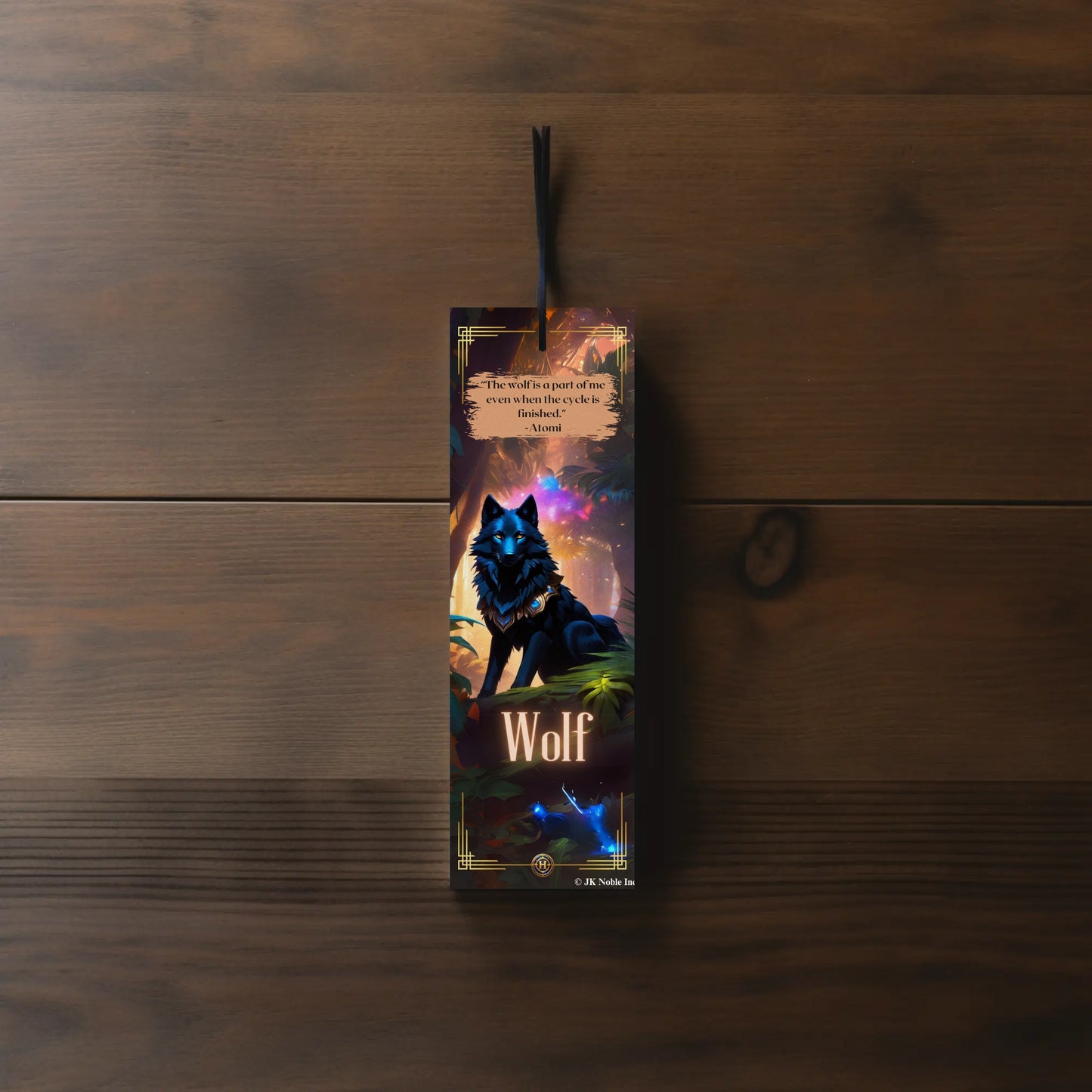 Robin, Wolf of the Arketcha Tribe - Bookmark-HALE