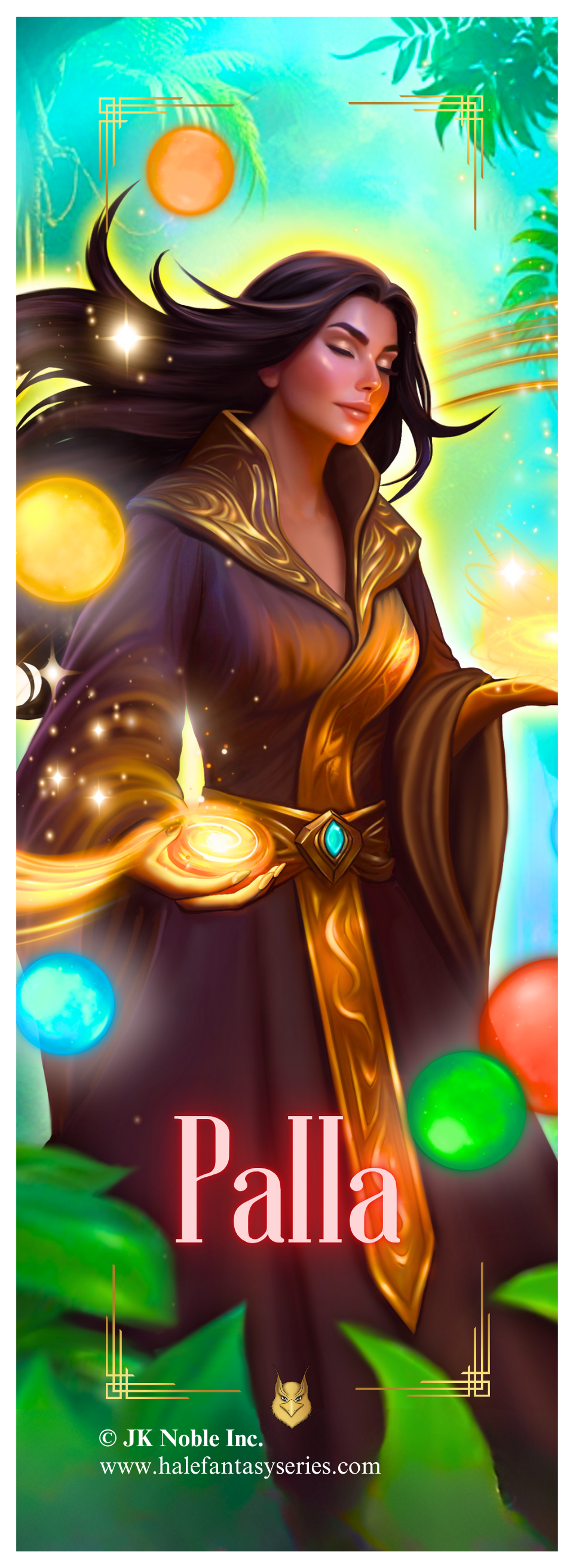 Palla The Spirit Guide Lenticular Bookmark