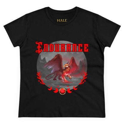 "I Am A Griffin Of ENDURANCE"- Graphic Cotton Tee-HALE