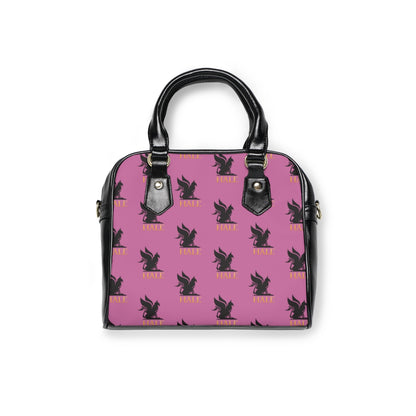 HALE Icon - Shoulder Handbag - Pink-HALE