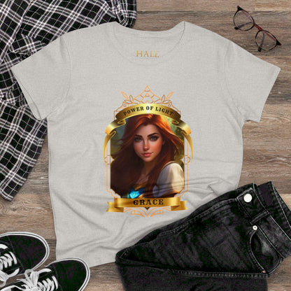 Grace, Power Of Light - Graphic Cotton Tee
