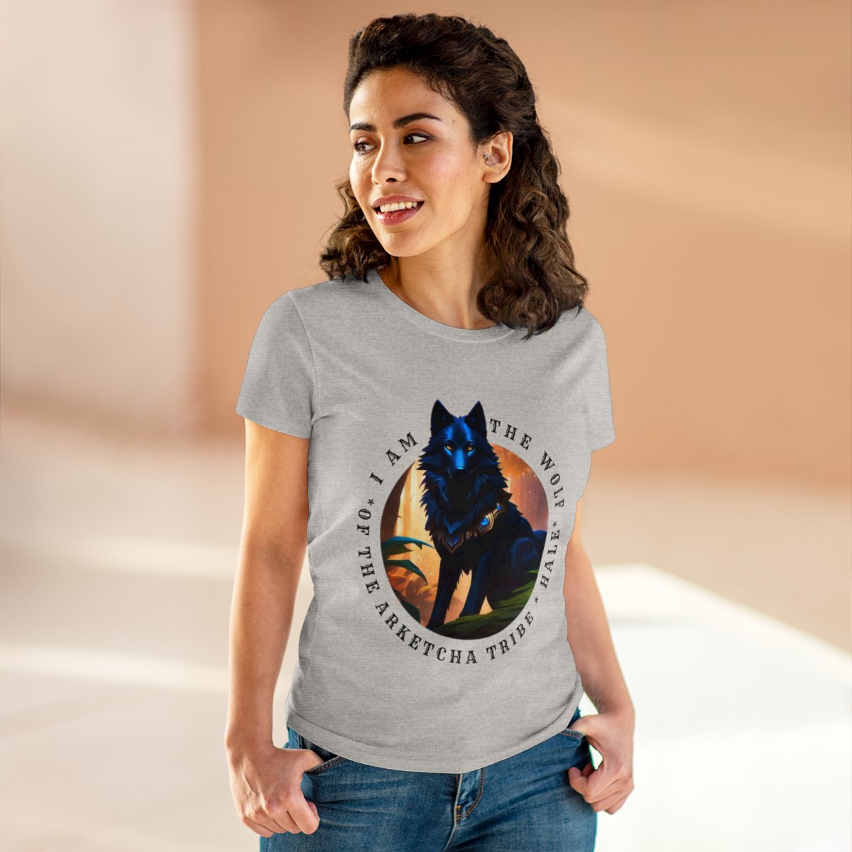 Robin, Wolf Of The Arketcha Tribe - Graphic Cotton Tee