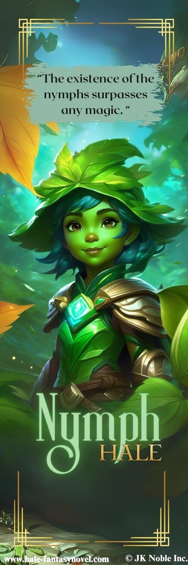 Nymph and Harpy - Bookmark-HALE