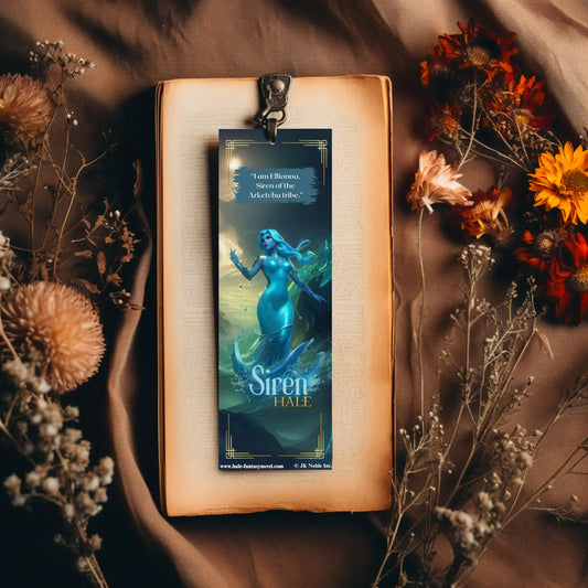 Ellionna, the Siren - Bookmark-HALE