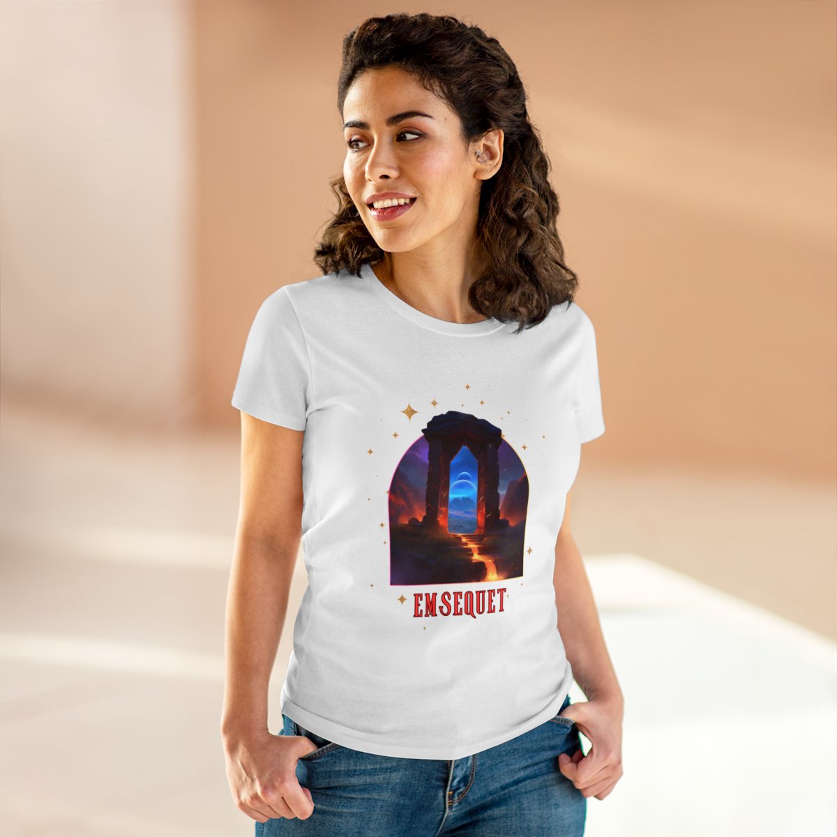 Graphic T-shirt - Emsequet - Graphic Cotton Tee