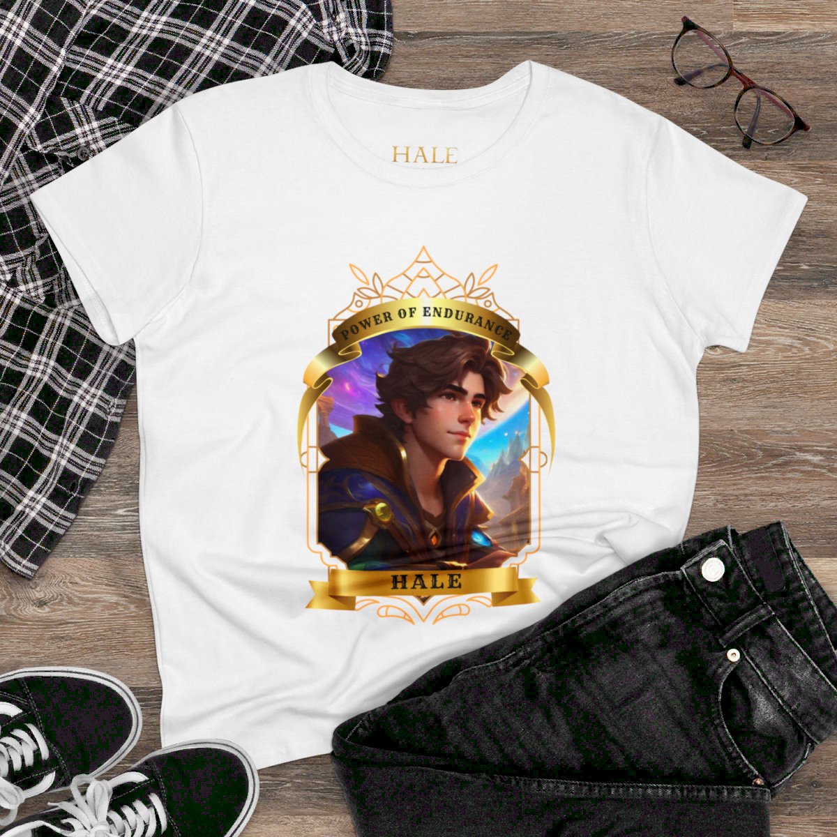 Hale, Power Of Endurance - Graphic Cotton Tee