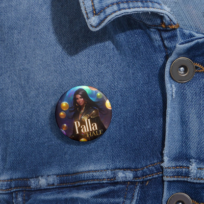 Palla Pin Button – Spirit Guide of the Arketcha Tribe-HALE