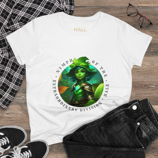 Nymph - Graphic Cotton Tee-HALE