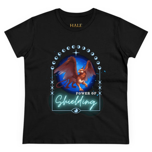 Power Of Shielding  - Graphic Cotton Tee