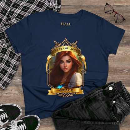 Grace, Power Of Light - Graphic Cotton Tee