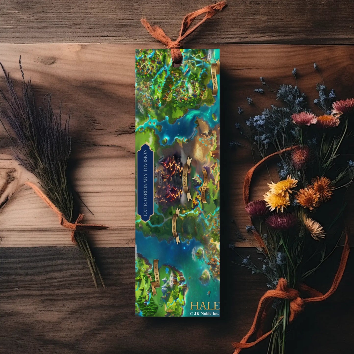 Map of the Extraordinary Division of Malphora - Bookmark-HALE