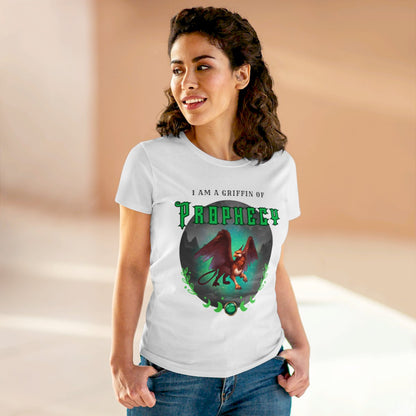 "I Am A Griffin Of Prophecy"- Graphic Cotton Tee