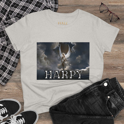 Harpy - Graphic Cotton Tee-HALE