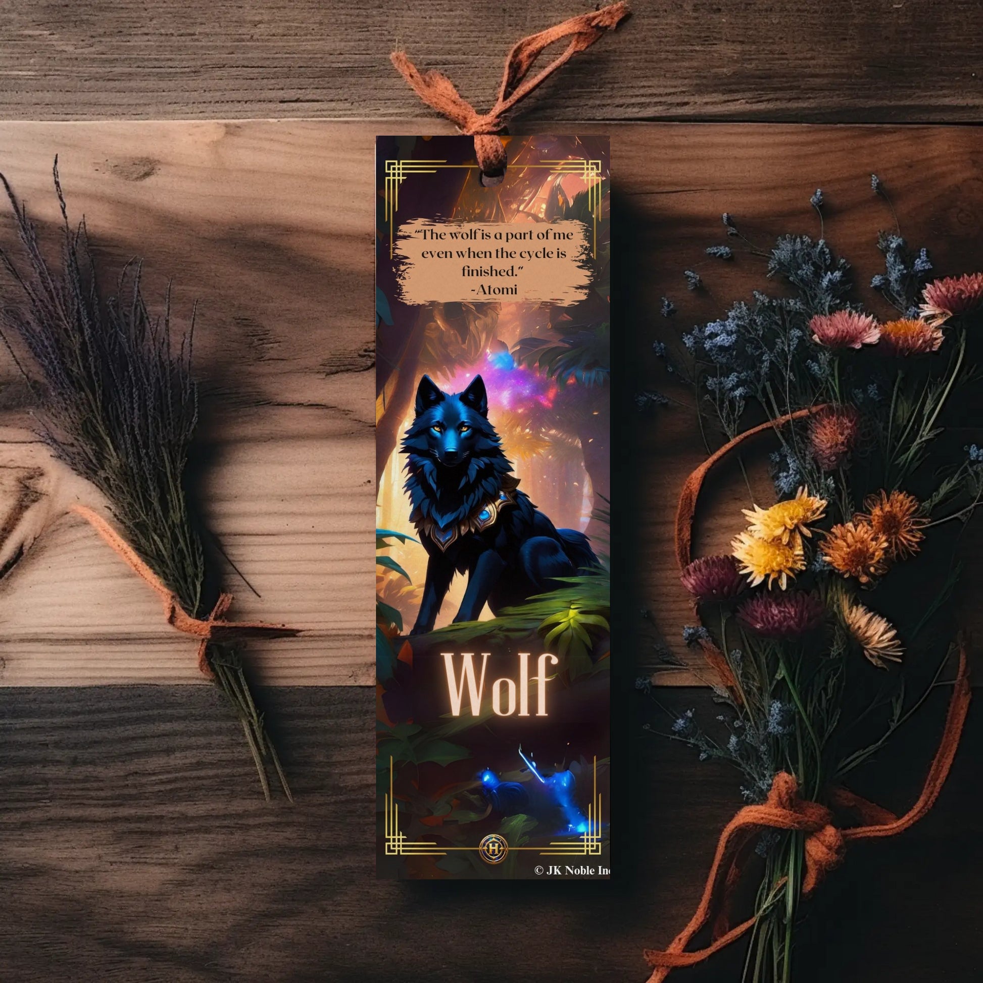 Robin, Wolf of the Arketcha Tribe - Bookmark-HALE