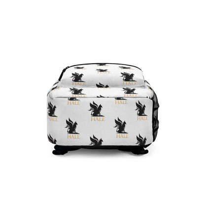 HALE Icon Juniors' Backpack - White-HALE