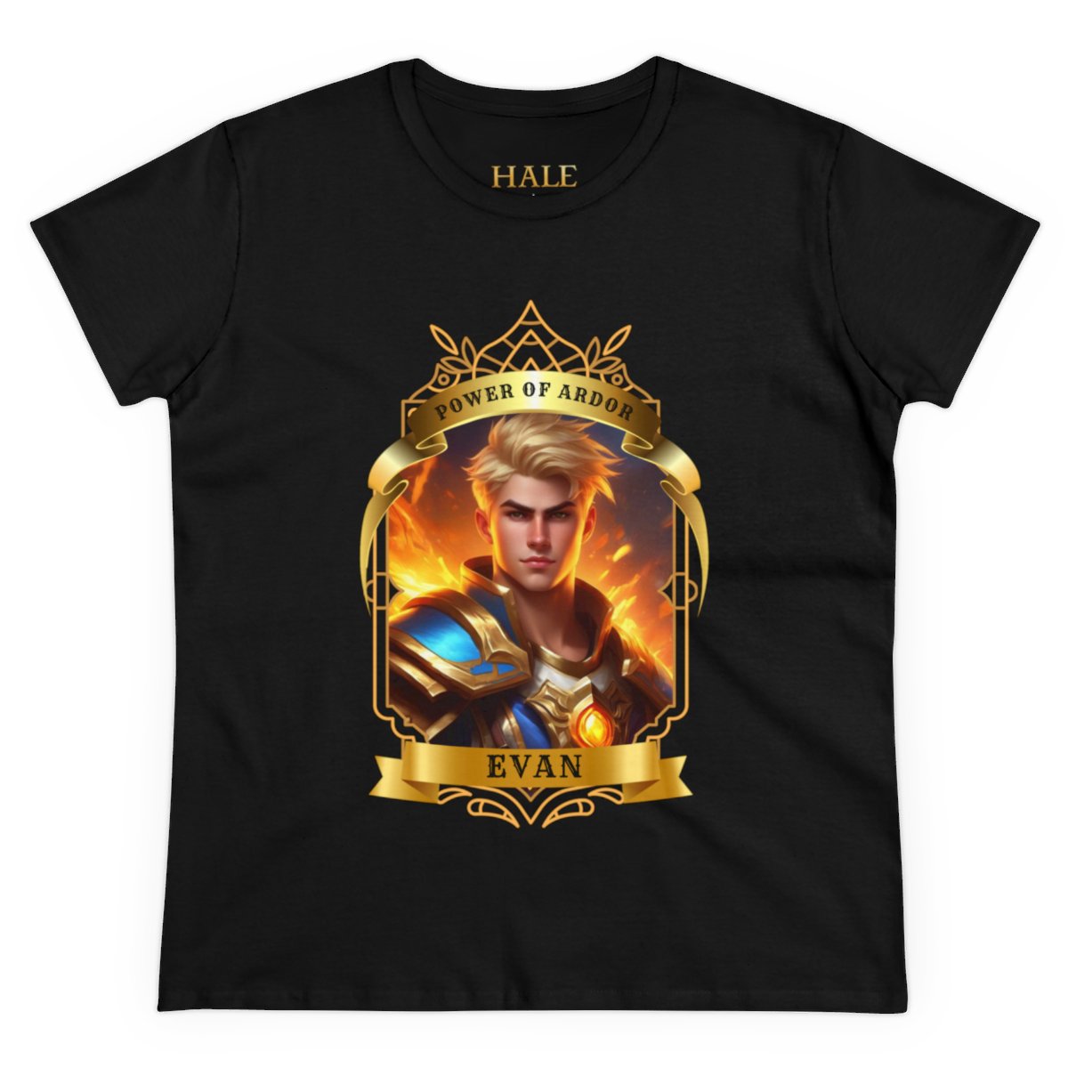 Evan, Power Of Ardor -  Juniors'  Graphic T-Shirt