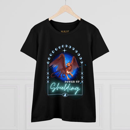 Power Of Shielding  - Graphic Cotton Tee