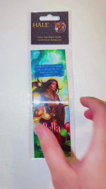 Palla, The Spirit Guide - Lenticular Bookmark
