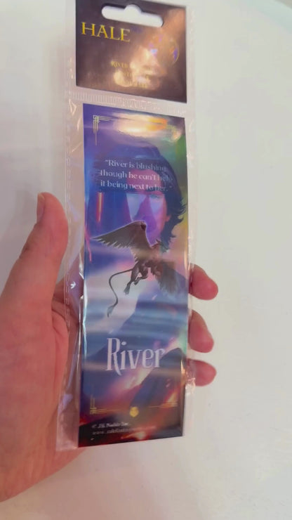 River - Transforming Griffin Lenticular Bookmark