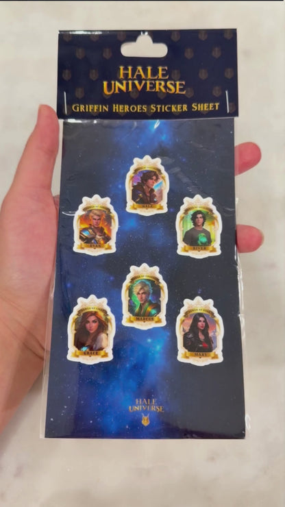 Griffin Heroes - Sticker Sheet