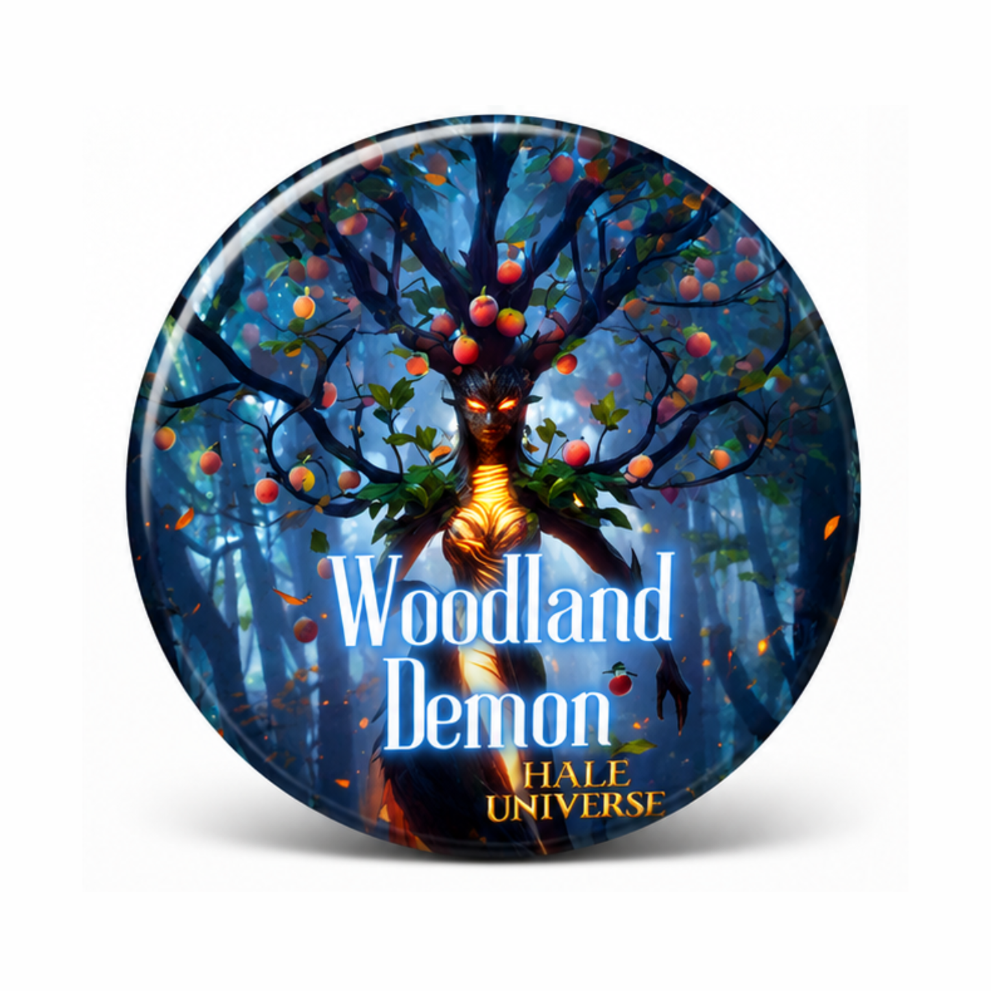 Woodland Demon - Pin Button